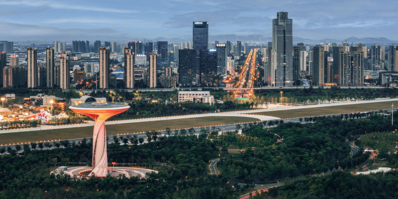 “安徽中心”实拍图，摄影师@youknowcyc