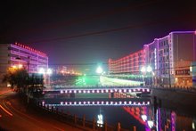 县城夜景