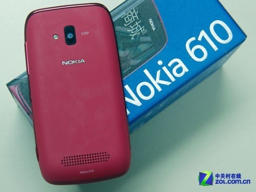 WP7.5系统低端手机实体验 诺基亚610评测 
