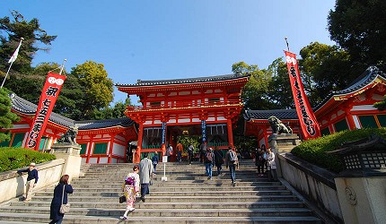 京都景点推荐八坂神社照片