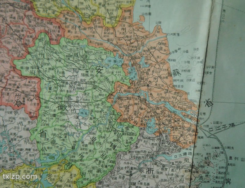 1906年《最新实测大清国明细全图》插图1