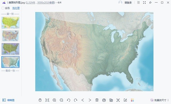 美国地图全图高清版下载