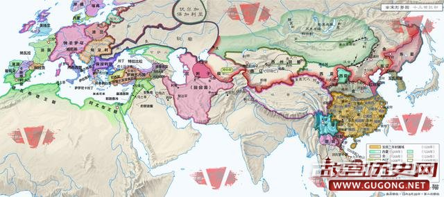 图-南宋世界地图