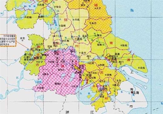江苏省的区划变动，13个地级市之一，苏州市为何有9个区县？