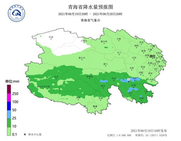 青海发布最新气象风险预警