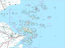 舟山市行政区划详图
