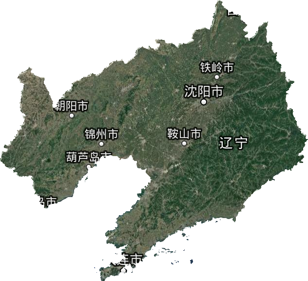 辽宁省谷歌卫星地图高清版