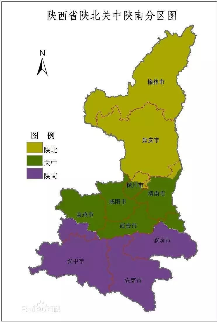 陕西明明在中国地图中间，为什么说属于西北地区 【猫眼看人】-凯迪社区